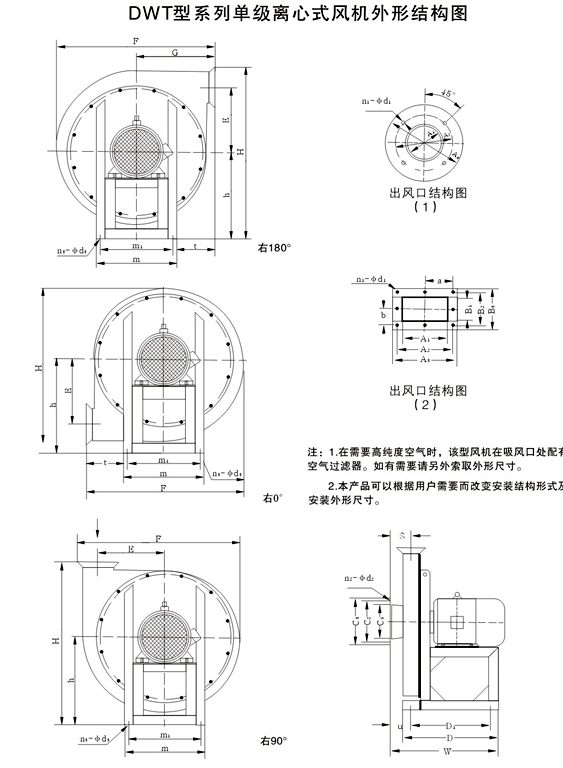 炉用风机，高温风机，DWT型系列单级离心式炉用高温风机